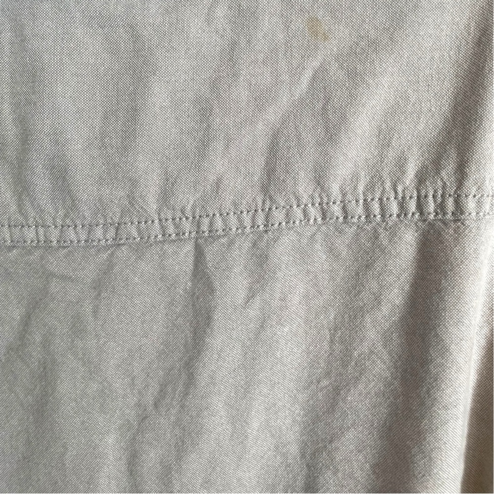 Cotton On CLASSIC FIT Light Gray Casual Button Down Shirt Long Sleeve. - Picture 4 of 7